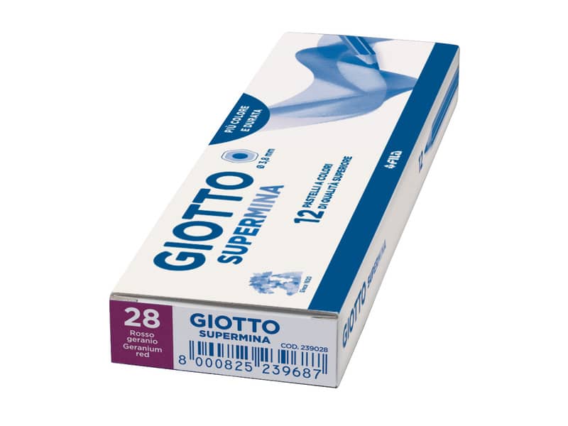 Matita colorata GIOTTO Supermina rosso geranio 23902800