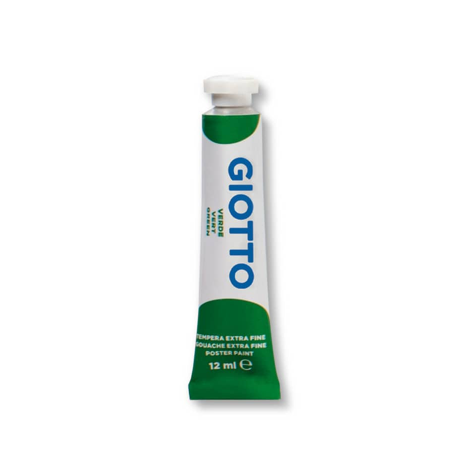 Tempere GIOTTO Extra 12 ml verde  35201200