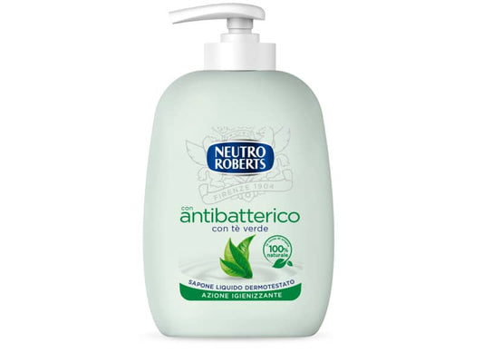 Sapone liquido Neutro Roberts antibatterico con tè verde 200 ml R908138