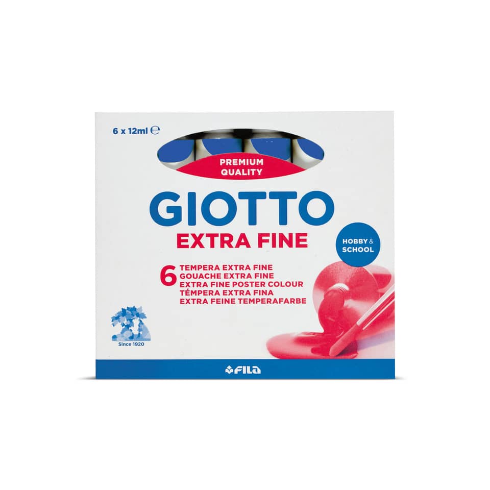 Tempera GIOTTO Extra 12 ml blu cobalto  35201600