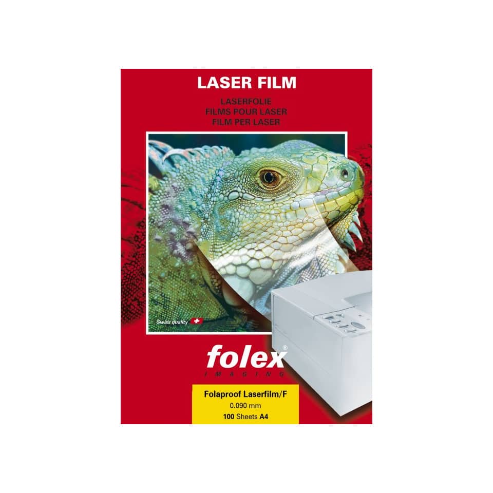 Film per laser e copiatrici Folex Folaproof opaco 0,09 mm A3 Conf. 100 pezzi - 09734.090.43000