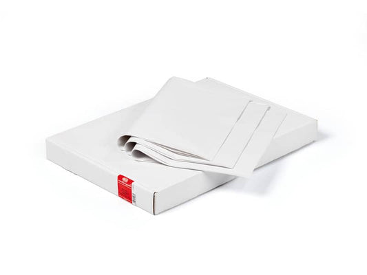 Scatola di carta velina piegata Rex-Sadoch 100x140 mm 31 g/m² bianco - Cf. 100 pz piegati 50x35 cm - KVS31-BIA