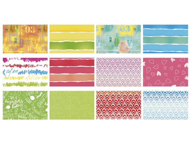 Carta regalo piegata Rex-Sadoch Raso Tendenze Fiori 70x100 cm assortiti Conf. 100 pezzi - R4412GEN