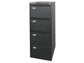 Classificatore per cartelle sospese KUBO 4 cassetti 46x62x132 cm nero 4104