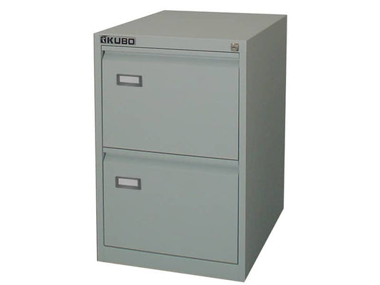 Classificatore per cartelle sospese KUBO 2 cassetti 46x62x70 cm grigio 4002