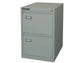 Classificatore per cartelle sospese KUBO 2 cassetti 46x62x70 cm grigio 4002