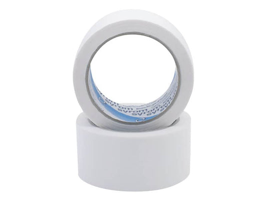 Nastro adesivo da imballo SYROM formato 50 mm x 66 m - materiale ppl bianco conf. da 6 - 19011