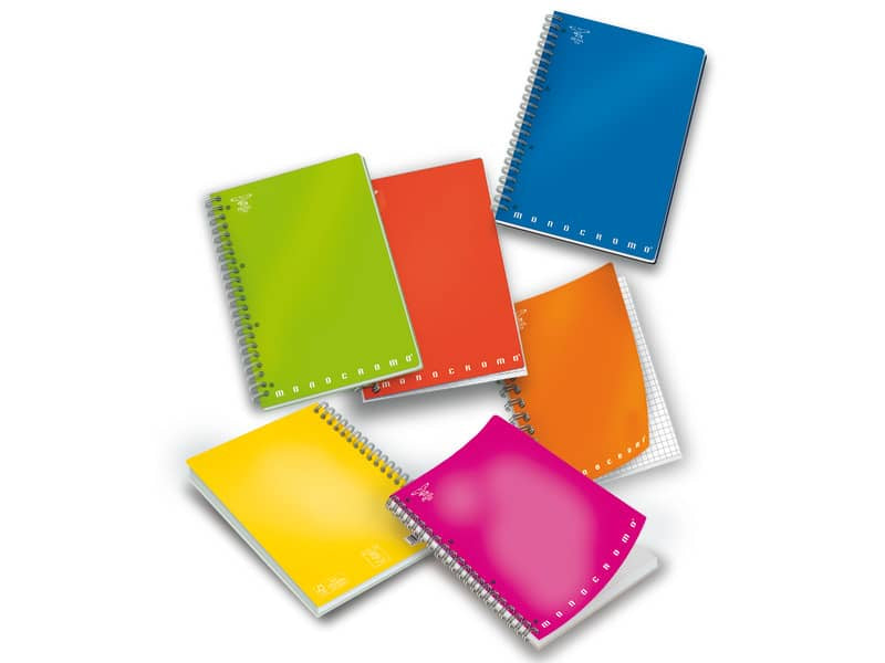 Quaderno 70 fogli Pigna Monocromo a 4 fori A5 5mm 02155595M