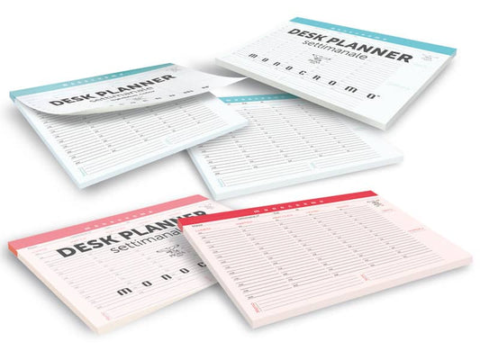 Planner settimanale 60 fogli Pigna Monocromo A3 022657900