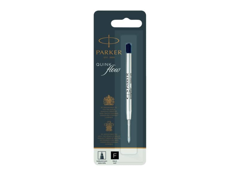 Refill sfera Parker nero F  in blister - 1950367