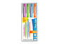 Penne punta fibra Paper Mate Flair/Nylon M 1,1 mm assortiti (turchese, arancione, magenta, viola)  set da 4 - S0697071