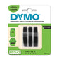 Nastri a rilievo per etichettatrici Dymo vinile 9 mm x 3 m bianco/nero blister da 3 - S0847730