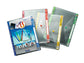 Buste perforate con bottone CLICK' N File TECNOSTYL in PPL 23,5x31 cm blu confezione da 5 pezzi - AR22/6