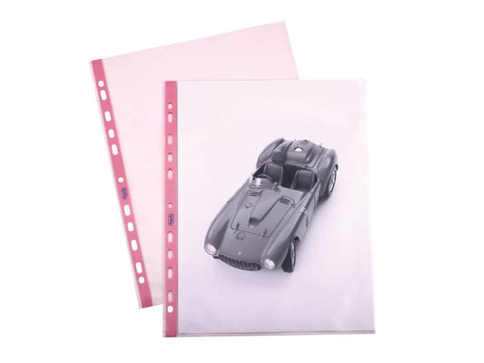 Buste a foratura universale lisce FAVORIT Art Superior 22x30 cm rosa conf. da 25 - 100206799