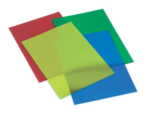 Copertine per rilegatura GBC ColorClean in pvc A4 blu conf da 100 copertine - CE011820E