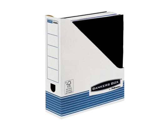 Scatola archivio FELLOWES Bankers Box® System 8x31,6x26,3 cm blu/bianco portariviste A4 - 0026301