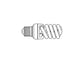 Lampadina a basso consumo MAUL attacco E27, 2700 K 880 lumen, classe energetica "A" - 8287905
