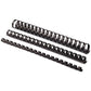 Dorsi plastici FELLOWES nero ad anello tondo 10 mm -  41-55 fogli conf.100 - 5346108