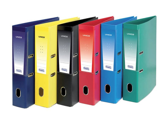 Registratore legale FAVORIT Unico Rado 28x34 cm senza custodia dorso 8 cm azzurro - 100460489