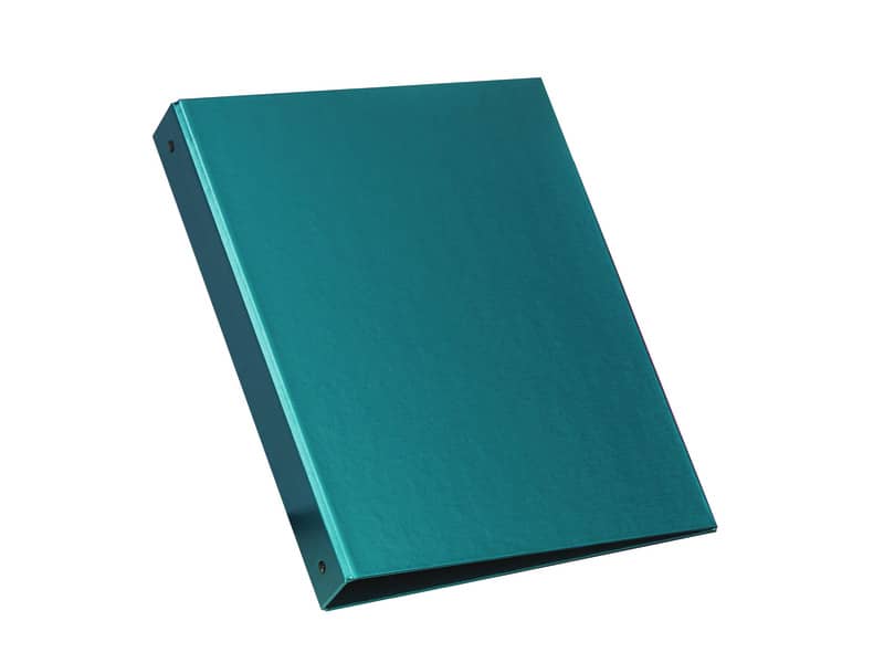Raccoglitore FAVORIT Europa 22x30 cm 4 anelli tondi Ø 30 mm - dorso 4 cm verde metallizzato 400051119