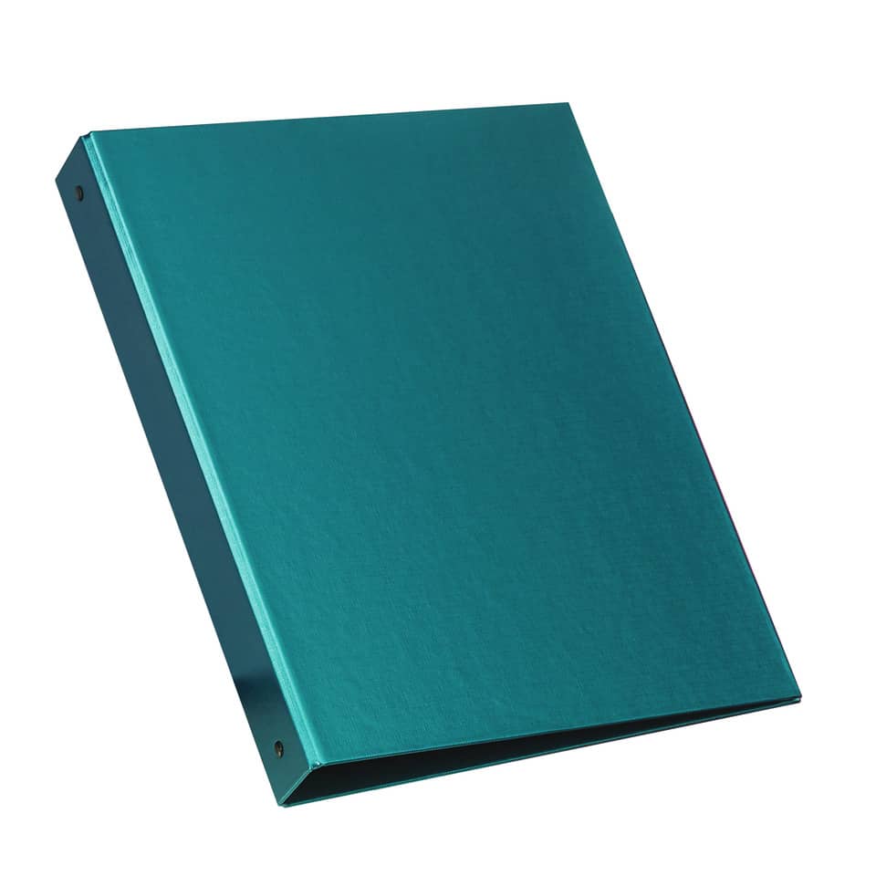 Raccoglitore FAVORIT Europa 22x30 cm 4 anelli tondi Ø 30 mm - dorso 4 cm verde metallizzato 400051119