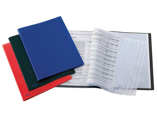 Portalistino a fogli fissi FAVORIT Sviluppo liscio 22x30 cm 20 buste rosso 400035507