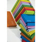 Cartella a 3 lembi con elastico piatto BREFIOCART NEW COLOR 25x35 cm dorso 3 cm rosa - 0221303.RC