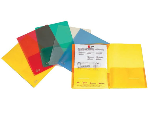 Cartellina con tasca King Mec Full A4 21x29,7 cm trasparente 111418