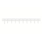 Pettini per rilegatura GBC SureBind 25 mm A4 bianco - fino a 250 fogli conf. da 100 - 1132840