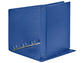 Raccoglitore Esselte DAILY a 4 anelli tondi 30mm robusto cartone rivestito in PP blu 22x30 cm dorso 4 cm - 395692500