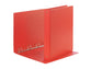 Raccoglitore Esselte DAILY a 4 anelli tondi 30mm robusto cartone rivestito in PP rosso 22x30 cm dorso 4 cm - 395692300