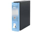 Registratore a leva DOX1 Commerciale S. Francisco 28,5x31,5 cm - dorso 8 cm azzurro - D15116