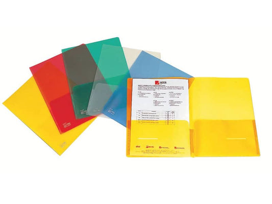 Cartellina con tasca King Mec Full A4 21x29,7 cm assortiti 111455