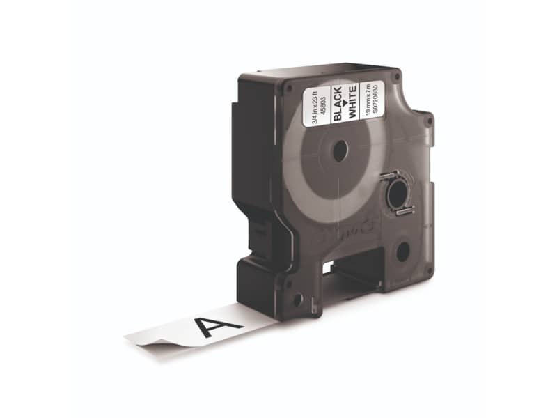 Nastro per etichettatrici Dymo D1 19 mm x 7 m nero/bianco S0720830