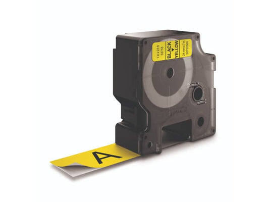 Nastro per etichettatrici Dymo D1 24 mm x 7 m nero/giallo S0720980
