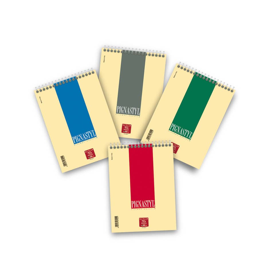 Blocco spiralato 60 fogli Pigna Pignastyl A5 5mm 02156275M