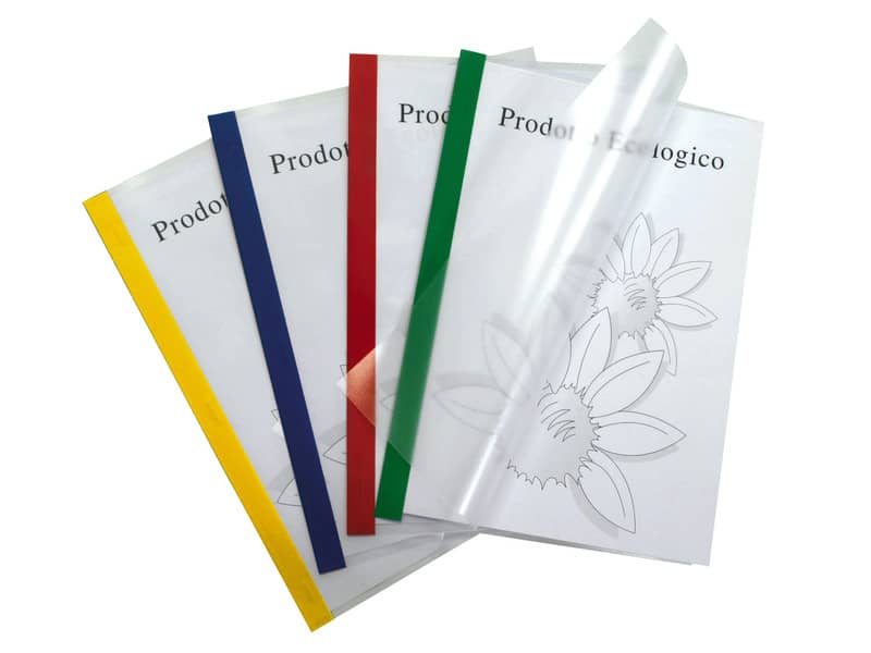 Cartelline per rilegatura Sei Rota Poli 200 rosso - formato A4 conf. 10 pz. - 66230512