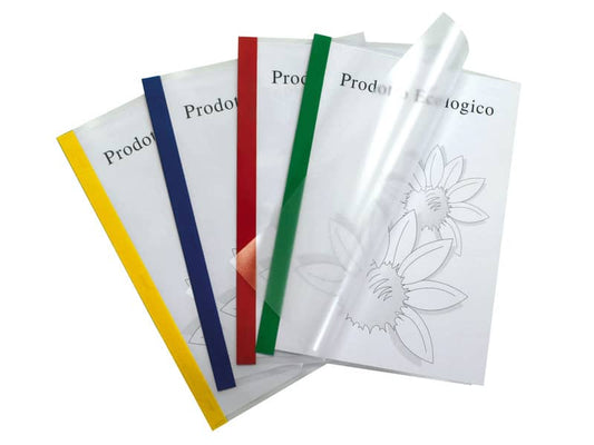 Cartelline per rilegatura Sei Rota Poli 200 rosso - formato A4 conf. 10 pz. - 66230512