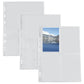 Buste a foratura universale Sei Rota Atla F per fotografie 8 spazi 10x15 cm trasparente  conf. 10 buste - 662501