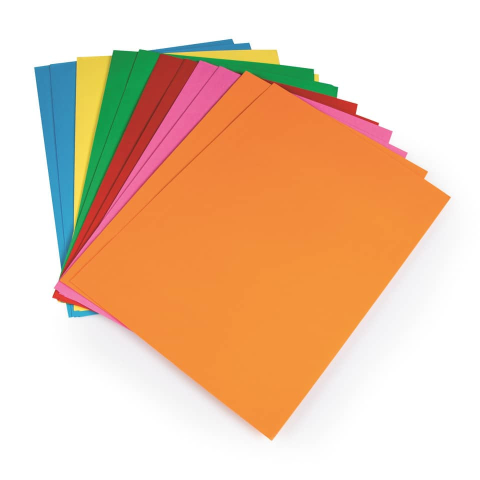 Cartellina a 3 lembi Brefiocart Color 24,5x35 cm cellulosa 200 g/m² giallo Conf. 25 pezzi - 0205511.GI
