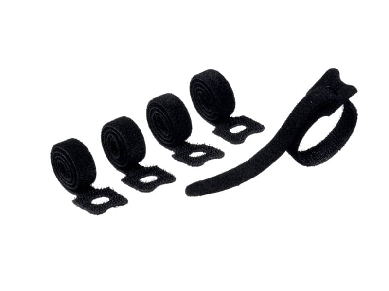 Fascette fermacavi a strappo con asola DURABLE CAVOLINE GRIP TIE 20x1 cm nero Conf. 5 pezzi - 503601