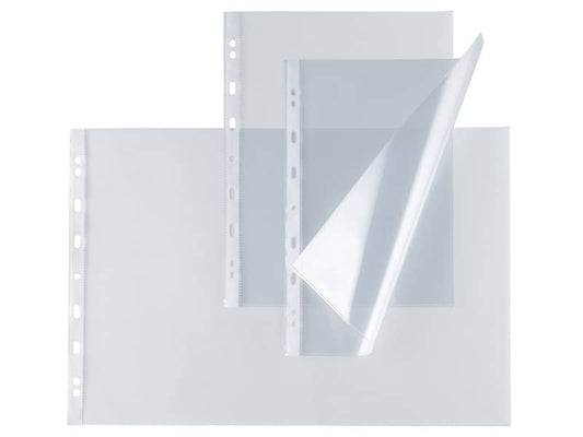 Buste in PP liscio Sei Rota Atla T 150 - alto spessore trasparente 22x30 cm - conf. 25 buste - 662220