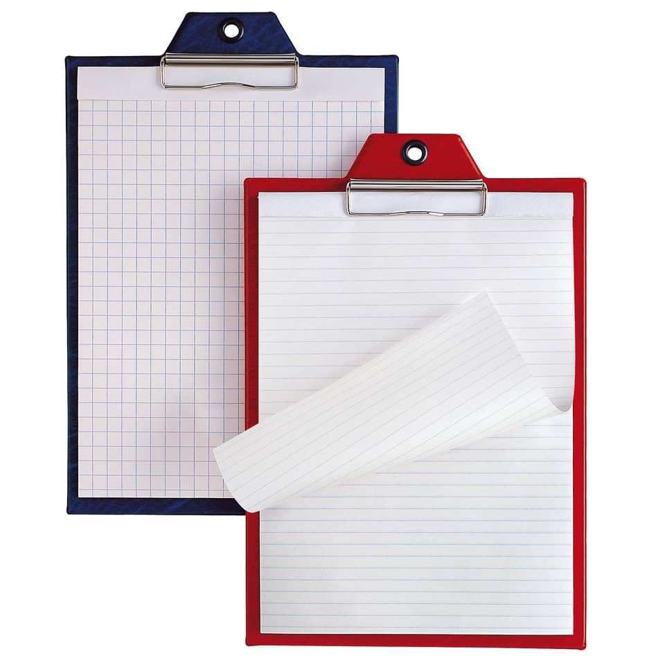Portablocco singolo con molla Sei Rota Superblock S 21x29,7 cm blu 29302207