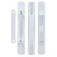 Fermafogli adesivi fastener Sei Rota con pressino bianco - passo 80 mm - conf. 100 pz. - 620045