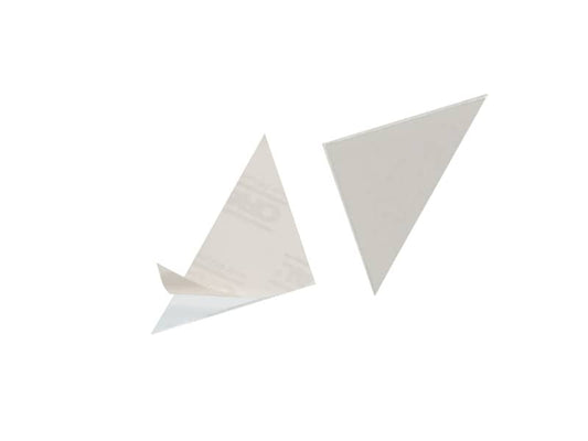 Tasche adesive DURABLE CORNERFIX® triangolari polipropilene trasparente 125x125mm conf. 200 - 828219