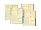 Cartelline a 2 lembi 4Pro dichiarazione dei redditi A4 cellulosa 225 g/m² dorso 2 cm rosso conf. da 50 pezzi - 4175 04