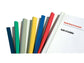 Dorsi plastici FELLOWES per rilegatura senza macchine 29,7cm diam.4mm nero conf.50 - D104NE