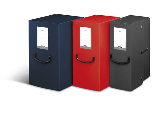 Scatola portaprogetti LEONARDI Pick Up 25x35 cm - dorso 12 cm Trilex® antracite 1031001