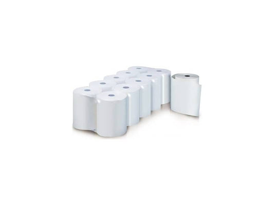 Rotoli registratore di cassa Rotolificio Pugliese Evoroll lunga durata 60 mm x 60 m foro 12 mm conf. da 10 - 6060T10