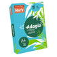 EC - Carta colorata A4 International Paper Rey Adagio 160 g/m² blu intenso 51 - Risma da 250 fogli - ADAGI160X470